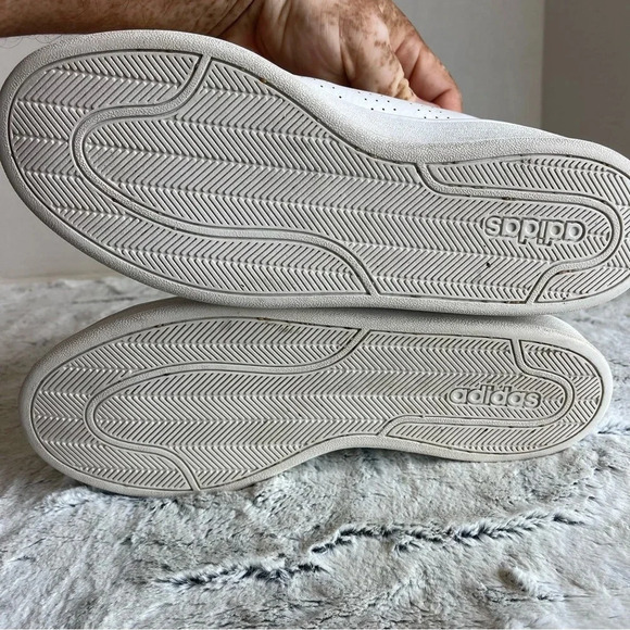 Adidas Cloud Foam classic casual 2 Colors leather sneakersMen  size 9 shoes - Picture 10 of 10